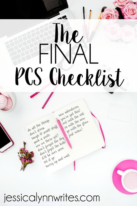 Pcs Checklist, Moving Binder, Pcs Move, Military Wife Life, Military Move, Packing To Move, Army Life, Final Days, Military Spouse