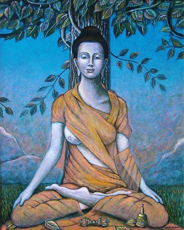 Female Buddha, Arte Yoga, Art Ballet, Baby Buddha, Ballet Dancing, Kung Fu Martial Arts, Buddha Art Painting, Feminine Mystique, Tree Of Life Art