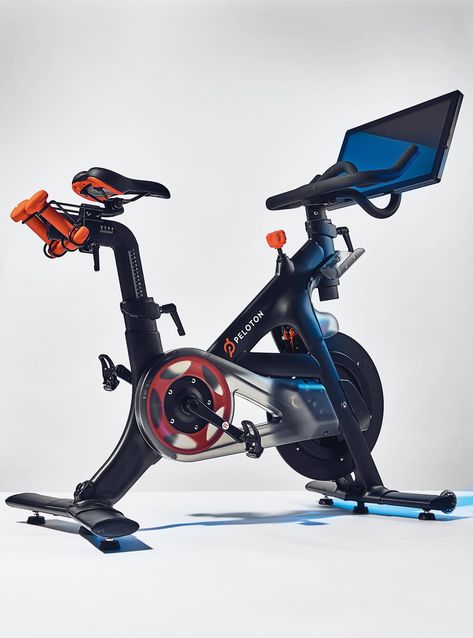 Peloton stationary exercise bicycle. (Photo by Adrian Gaut/Condé Nast via Getty Images) Peloton Workout, Exercise Bicycle, Pure Yoga, 4 Week Workout, Spin Shoes, Spin Studio, Bicycle Workout, Peloton Bike, Weekly Workout Plans