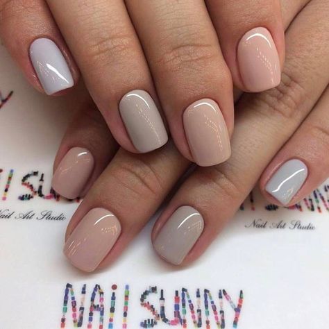 Nails Acrylic Square, Shellac Nail Designs, Nude Nail Polish, Essie Gel, Super Nails, Shellac Nails, Trendy Nail Design, Neutral Nails, Nails Inc