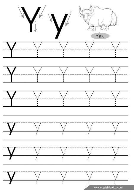 Letter y tracing worksheet, preschool esl worksheets Letter Y Tracing Worksheet, Y Tracing Worksheet, Letter Y Worksheets, Kindergarten Handwriting, Writing Skill, Tracing Worksheets Free, Worksheet Preschool, Handwriting Practice Worksheets, Writing Practice Worksheets