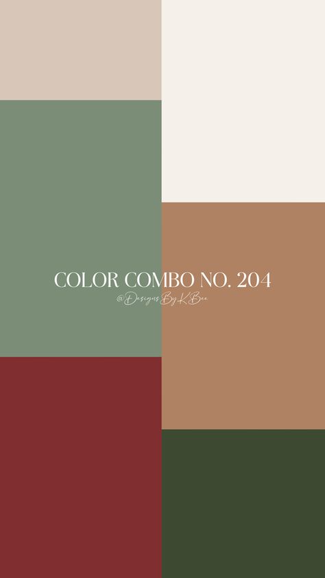 Red Green Grey Color Palette, Red Green Colour Palette, Benjamin Moore 2025 Color Of The Year, Sage Green Colour Combinations, Red Color Pallets, Color Thesaurus, Tiny Tiles, Family Photo Colors, Christmas Color Palette