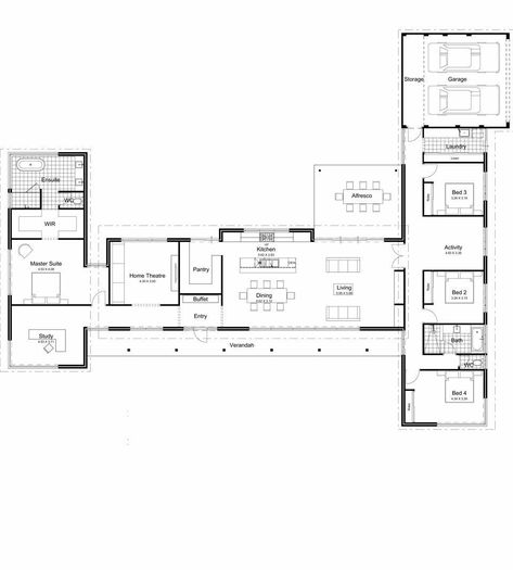 L Shaped Homes Plans, L Shape House, House With Garage, L Shaped House Plans, Design Floor Plans, Shape House, Kings Landing, Shaped House, L Shaped House