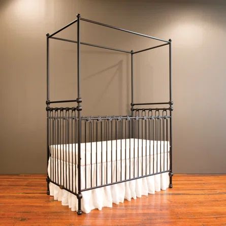 Baby Crib Designs, Iron Crib, Black Crib, Wooden Cribs, Canopy Architecture, Wooden Canopy, Canopy Bedroom, Baby Canopy, Backyard Canopy