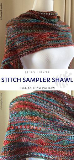 Autumn Shawl, Free Knit Shawl Patterns, Yarn Shawl, Shawl Knitting, Drop Stitch, Debbie Macomber, Stitch Sampler, Knitted Shawl, Furniture Rental