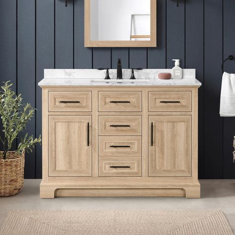 48 inch bathroom vanity double sink