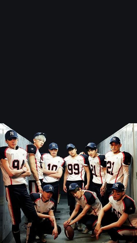 Exo Group Photo, Exo Xoxo, Exo Ot9, Exo Group, Kpop Backgrounds, Exo Fanart, Exo Lockscreen, Exo Kyungsoo, Baekhyun Chanyeol