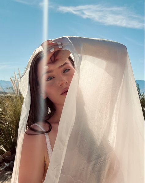 Bethany Lily, White Sheet, Outdoor Photography, Lily, Photography, White