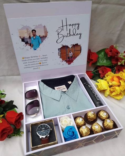 Shirt box hamper 👔❤️ #hampers #shirthamper #shirtboxhamper #combo #combooffer Birthday Hamper For Husband, Shirt Hamper Box Ideas, Shirt Gift Box Ideas, Shirt Box Gift Hamper, Shirt Hamper, Hamper Gift Ideas, Husband Birthday Gift Ideas, Gifts For Husband Birthday, Gift Hamper Ideas