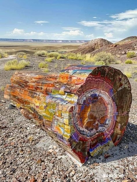 Petrified Forest National Park, American National Parks, David Attenborough, Petrified Forest, Arizona Usa, Unique Trees, Nobel Prize, Minerals And Gemstones, Rocks And Gems