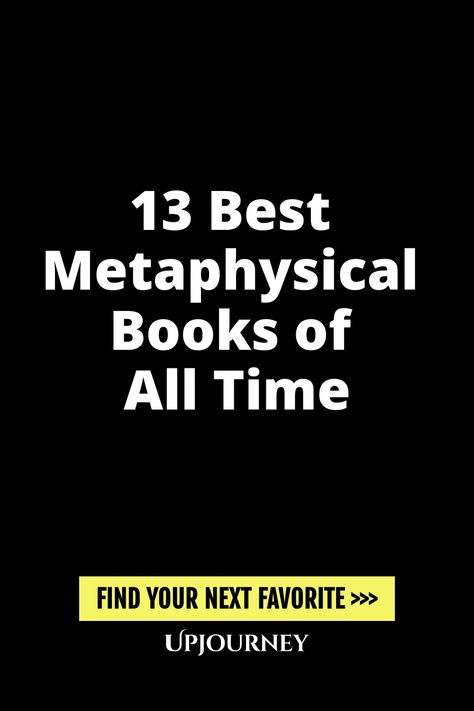 Explore the fascinating world of metaphysics with our curated list of the 13 best metaphysical books of all time. Dive into deep insights, expand your spirituality, and enhance your understanding of the universe. Whether you're a beginner or a seasoned explorer, these books are essential for broadening your knowledge and perspective. Elevate your reading list with these profound and thought-provoking titles that will inspire you to explore life's mysteries and contemplate the nature of existence Best Metaphysical Books, Spirituality Books For Beginners, Metaphysics Books, Best Non Fiction Books, Life Reset, Wise Books, Metaphysical Books, Fiction Books To Read, Spiritual Books