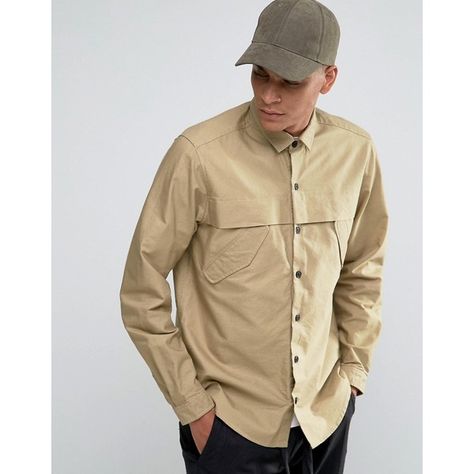 Military Style Shirts, Mens Long Sleeve Shirts, Stylish Shirts Men, Military Shirt, Check Shirts, Men's Casual Shirts, Utility Shirt, Latest Mens Fashion, Men Shirt