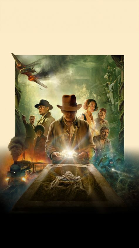 Indiana Jones And The Dial Of Destiny 15k Destiny Poster, Harrison Ford Indiana Jones, Dial Of Destiny, Indiana Jones Films, The Lone Ranger, Star Wars Wallpaper, Harrison Ford, Movie Wallpapers, Large Poster