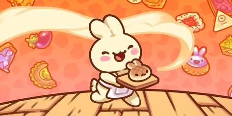 Run an adorable bakery, serve customers, and bake up delicious treats in BunnyBuns, the newest mobile game from HyperBeard! Bunny Buns, Cooking Game, Special Pictures, Mixed Emotions, Delicious Treats, Game Concept, New Mobile, Soothing Sounds, Game Logo