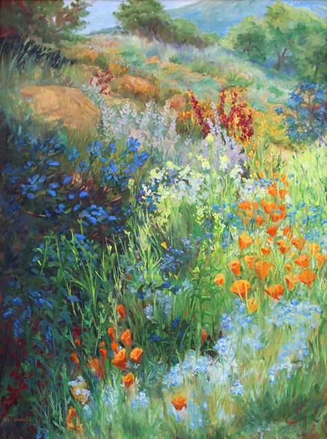 Impressionism Art Flowers, Classic Impressionist Paintings, Flowers Impressionist Painting, Floral Impressionist Painting, Impressionist Floral Paintings, Impressionist Flower Paintings, The Impressionists, Impressionist Aesthetic, Post Impressionist Paintings