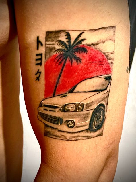 Toyota Starlet Glanza, Starlet Glanza, Toyota Starlet, Triangle Tattoo, Toyota, Tattoos