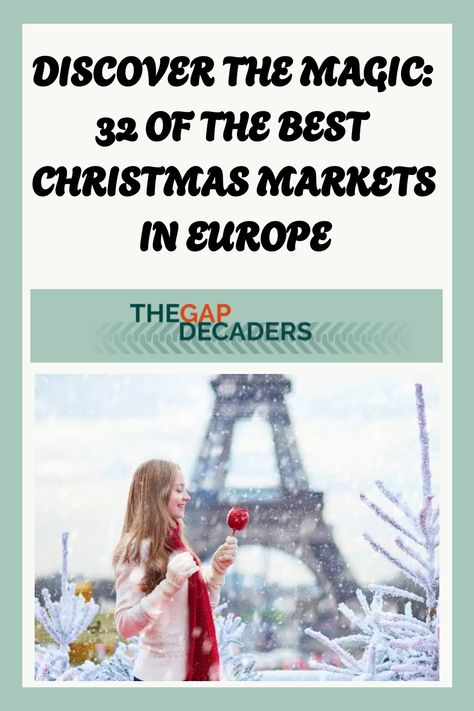 Discover the best Christmas markets in Europe! Explore festive stalls, crafts, gifts, seasonal treats & holiday magic in charming destinations across Europe. Europe Winter Travel, Motorhome Travels, Winter Travel Destinations, European Travel Tips, Best Christmas Markets, Christmas Markets Europe, European Destination, Seasonal Treats, Crafts Gifts