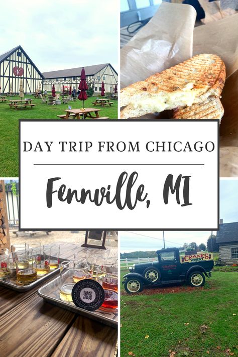 Southwest Michigan, Fennville Michigan, Michigan Small Towns, Michigan Winery Tour, Day Trips From Chicago, Traverse City Michigan Restaurants, Traverse City Wineries, Michigan Day Trips, Best Lake Michigan Beach Towns