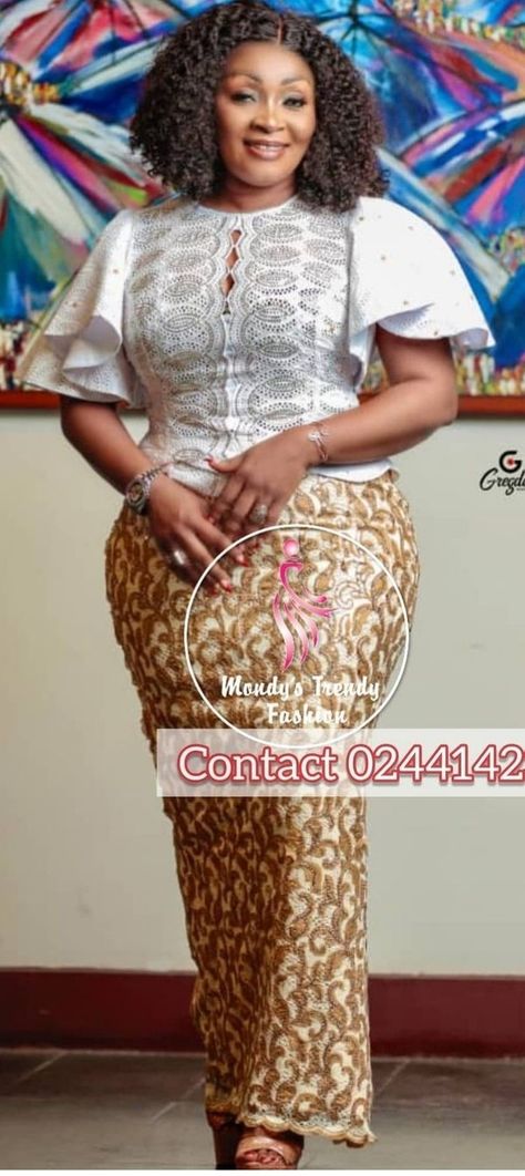 Lace Kaba Styles Ghanaian, Lace Fashion Ghana, Kaba Styles Ghanaian, Lace Kaba, Lace Dress Styles Ghana, Kaba Styles, Lace Dress Classy, Fancy Short Dresses, Long African Dresses