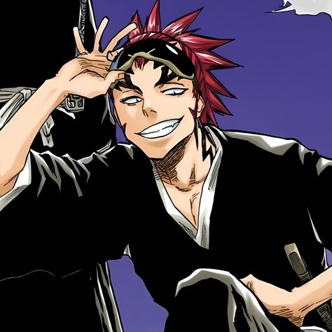 Renji Abarai Icon, Red Hair No Bleach, Renji Bleach, Bleach Renji, Abarai Renji, Renji Abarai, Anime Lock Screen Wallpapers, Bleach Fanart, Bleach Art