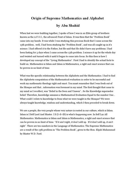 Origin of supreme mathematics and alphabet Supreme Mathematics And Alphabet, Supreme Alphabet, Supreme Mathematics, Five Percent Nation, Wear Rings, The Fallen Angel, Knowledge And Wisdom, Digital Publishing, Fallen Angel