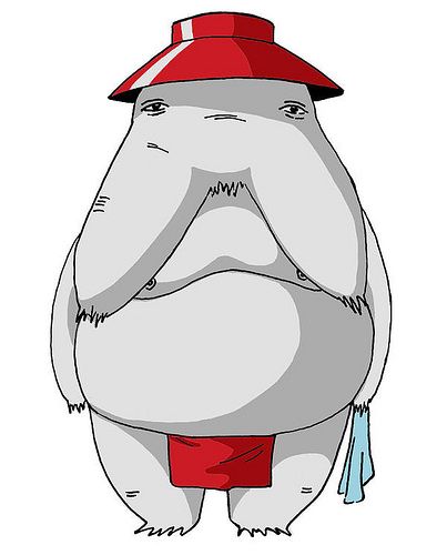 If you don't know who this is you're fired Radish Spirit, Spirit Doll, Sumo Wrestler, Great White, Red Hat, Red