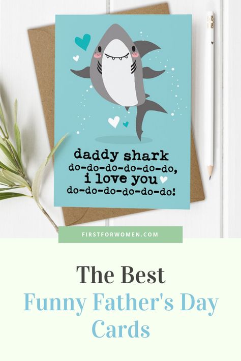 Show dad how much you love him — and who inherited the funny bone — with one of the best funny Father's Day cards! Diy Father's Day Cards, Diy Father's Day Crafts, Diy Father's Day, Father's Day Activities, Father's Day Cards, Diy Father's Day Gifts, Dad Birthday Card, Father's Day Diy, Christmas Gift For Dad