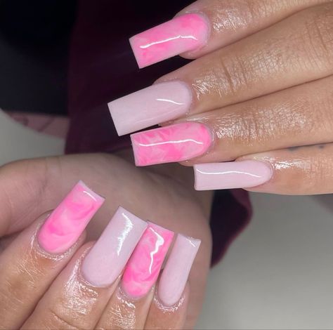 Ballerina Acrylic Nails, Pink Tip Nails, Solar Nails, Holiday Acrylic Nails, Overlay Nails, Turkey Photos, Long Acrylic Nail Designs, Hard Nails, Girly Acrylic Nails