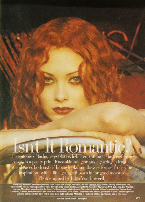 Shalom Harlow, Ellen Von Unwerth, This Is Your Life, Hippie Look, Vogue Us, 90s Grunge, Pretty Prints, A Magazine, Blue Eyes