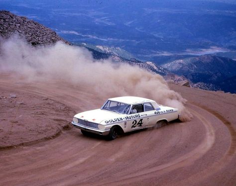 Pikes Peak Indy Roadster, Pikes Peak Hill Climb, Vintage Motorsport, Hill Climb Racing, Detroit Diesel, Slot Car Racing, Ford Ltd, Stock Car Racing, Rally Cars