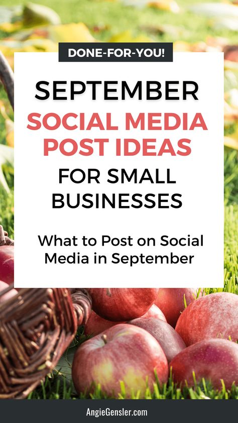 Feeling stuck on what to post on social media this September? Look no further! Check out these creative post ideas that are sure to engage your audience and boost your online presence.#socialmedia #contentideas #digitalmarketing September Sales Ideas, What To Post On Social Media, September Engagement Posts, Social Media Ideas For Business, September Social Media Post Ideas, Post Ideas For Small Business, Engagement Posts Social Media, Content Ideas For Social Media, Ideas For Small Business