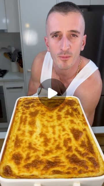 Nikolopaa on Instagram: "Greek Pastitsio Recipe - Full recipe on my website #pastitsio #recipe #food #cooking #baking #greekfood" Easy Pastitsio Recipe, Pastichio Recipe, Greek Food Party, Greek Moussaka Recipe, Pastitsio Recipe, Greek Pastitsio, Greek Moussaka, Party Meals, Greek Dinner