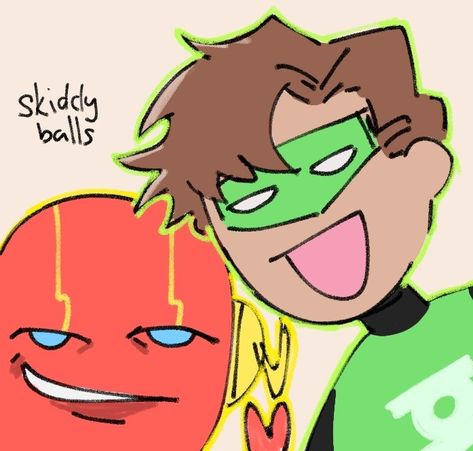 Hal And Barry, Hal Jordan X Barry Allen, Flash X Green Lantern, Barry Allen Fanart, Kid Flash Young Justice, Arsenal Dc, Flash Icon, Dc Comics Funny, Eobard Thawne