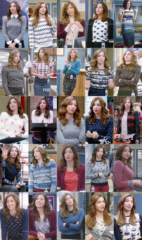 Brooklyn 99 Outfits, Gina Linetti Outfits, Chelsea Peretti, Fashion Thoughts, Gina Linetti, Celebrity Style Guide, Iconic Outfits, Character Fashion, Brooklyn 99