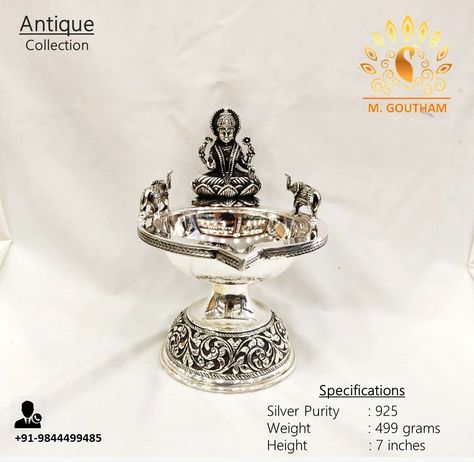 Kamakshi Deepam Silver, Kamakshi Deepam, Silver Articles, Mangalsutra Design, Pooja Items, Black Beads Mangalsutra, Ganesh Wallpaper, Black Beads Mangalsutra Design, Silver Pooja Items