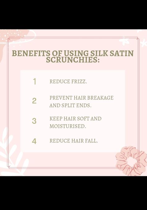 Benefits of using silk satin Reduce Hair Fall, Hair Breakage, Diy Hair Bows, Split Ends, Diy Hair, Hair Tips, Body Products, Sewing Techniques, Diy Hairstyles