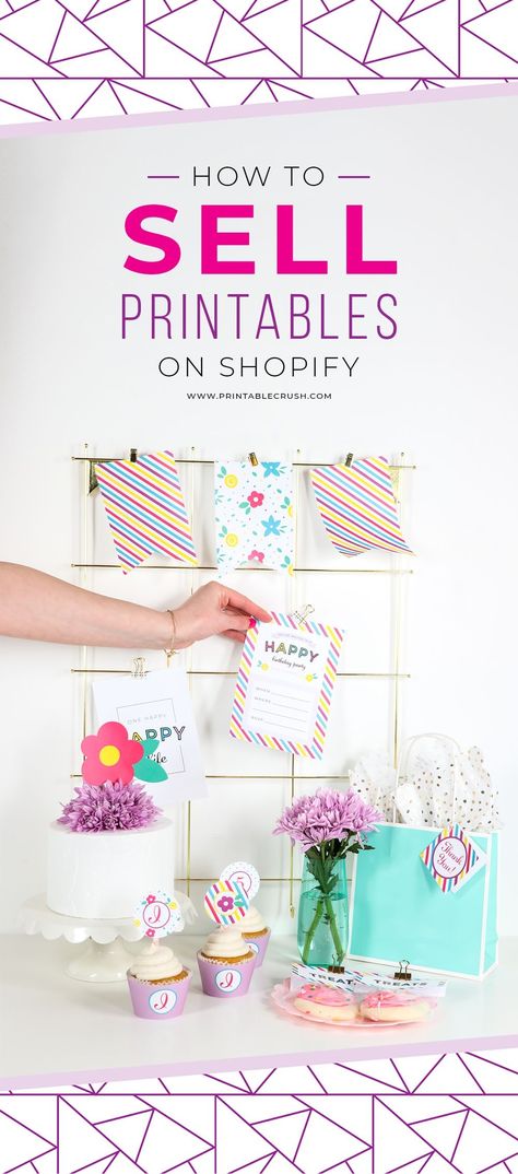 Sell Printables, What To Sell, Best Small Business Ideas, Earn Extra Cash, Shopify Website, Holiday Printables, Shopify Store, Small Business Ideas, Extra Cash