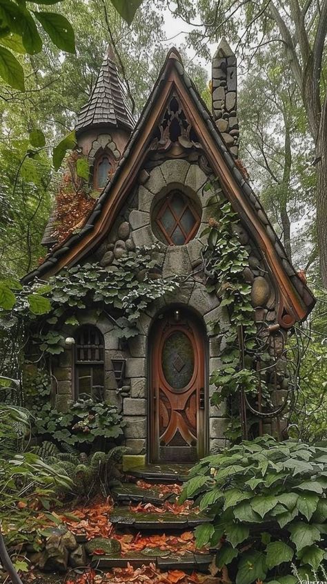 Witches Cottage In The Woods, Witchy Cottage, Fairytale Houses, Witchy House, Storybook House, Witchy Home, Fairytale House, Storybook Homes, Inner Witch