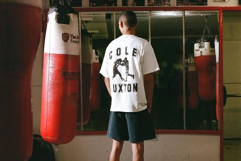 Cole Buxton is Reopening Fight Camp for Season 2 https://www.highsnobiety.com/p/cole-buxton-fight-camp-season-2/ #fashion #beauty Boxing Clothes, Cole Buxton, Yankees Cap, Art Concepts, Civil Rights Leaders, Ivy League Style, Prep Style, Boxing Gym, Aime Leon Dore