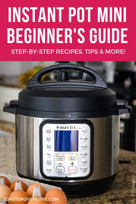 Easy recipes and tips to get you started cooking with your 3 Quart Instant Pot Duo Mini. Pressure Cooking Today, Cooking Quotes, Using A Pressure Cooker, Instant Pot Soup, Easy Instant Pot Recipes, Instant Pot Dinner Recipes, Cooking For One, Cooking For Two, Instapot Recipes