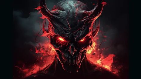 demon profile pictures Demon Profile Picture, Cube Image, Demon Pictures, Cool Powerpoint, Fire Demon, Demon Eyes, Dark Evil, Evil Demons, Hd Wallpaper 4k