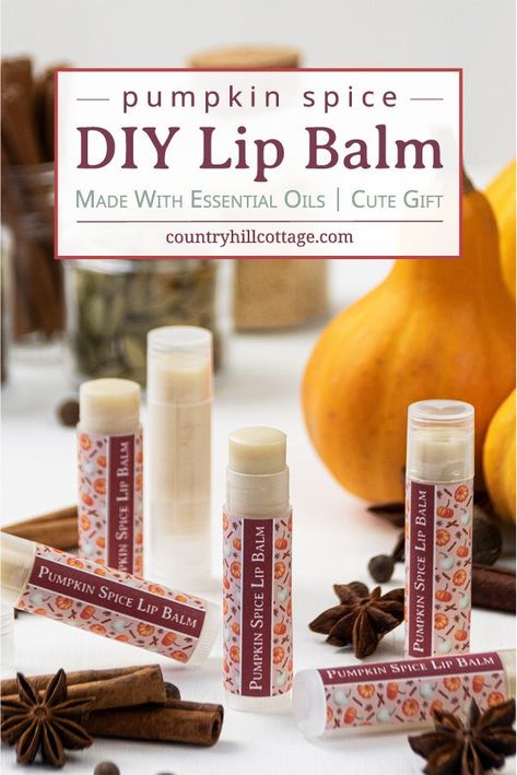 Homemade Chapstick, Pumpkin Spice Body Butter, Healing Lip Balm, Homemade Lip Balm Recipe, Lip Balm Recipe, Diy Lip Balm Recipes, Diy Pumpkin Spice, Balm Recipe, Lip Scrub Homemade