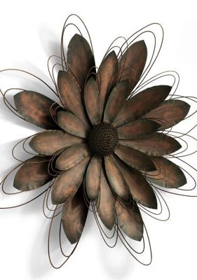 color>brown Metal Butterfly Wall Art, Metal Flower Wall Art, Autumn Rose, Metal Tree Wall Art, Metal Yard Art, Metal Garden Art, Flower Artwork, Butterfly Wall Art, Metal Tree