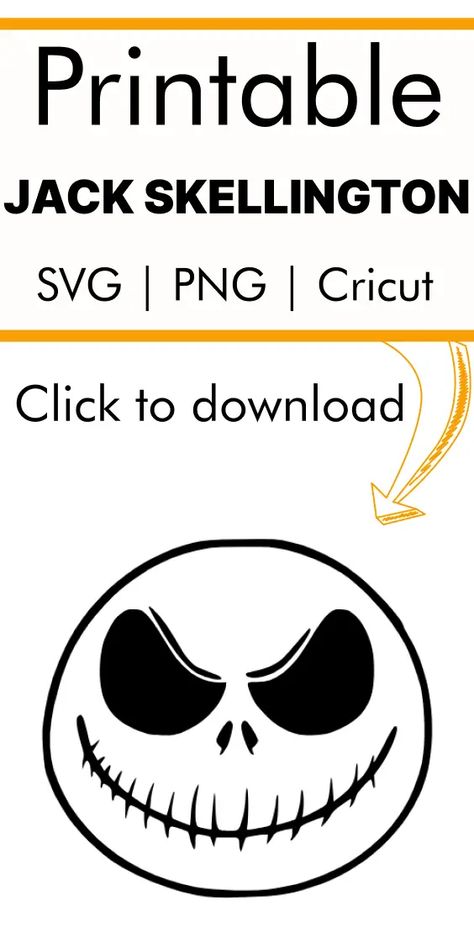 Jack Skellington Svg Free Cut File For Cricut Jack Skellington Free Printable, Nightmare Before Christmas Cricut Svg, Nightmare Before Christmas Free Printables, Jack Skellington Svg Free, Cricut Nightmare Before Christmas, Nightmare Before Christmas Svg Free, Jack Skellington Pumpkin Stencil, Tim Burton Jack Skellington, Halloween Nightmare Before Christmas