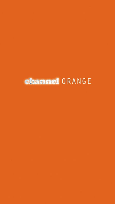 Album Cover Phone Wallpaper, Frank Ocean Album Cover Wallpaper, Frank Ocean Iphone Wallpaper, Frank Ocean Wallpaper Channel Orange, Channel Orange Aesthetic, Orange Music Aesthetic, Album Cover Wallpaper Iphone Wallpapers, Channel Orange Wallpaper, Frank Ocean Wallpaper Iphone