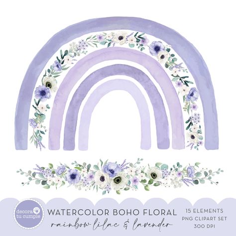 Thanks for the kind words! ★★★★★ "Gorgeous and great quality. Thank you!" Holly https://etsy.me/3LVkRjF #etsy #purple #birthday #scrapbooking #green #flowers #digitalcliparts #scrapbook #bohorainbow #rainbowcliparts Boho Rainbow Flower, Purple Boho Rainbow, Lavender Clipart, Rainbow Stencil, Purple Nursery Decor, Boho Nursery Girl, Lavender Nursery, Boho Rainbow Nursery, Rainbow Drawing