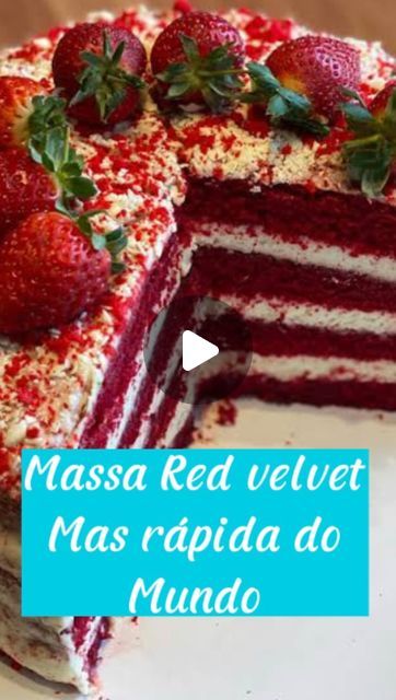 Bolo Red Velvet Receita, Bolo Red Velvet, Red Velvet, Pizza, Pasta, Velvet, Red, Pizzas