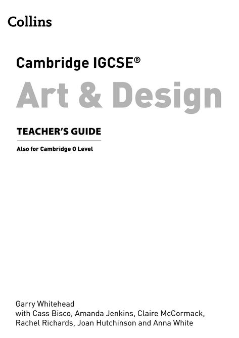 Gcse Art And Design, Igcse Arts, Cambridge Student, Igcse Art, Art Rubric, Cambridge Igcse, Art Handouts, Art Teaching Resources, Art History Lessons