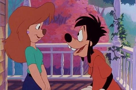 A Goofy Movie Goofy Couple Aesthetic, Goofy Matching Pfp, Pfp Goofy, Pfp Duo, Goofy Couples, Max And Roxanne, Star Tv Series, Matching Pfp Friends, A Goofy Movie