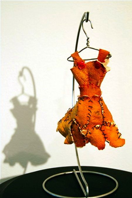 Orange Peel Dress The Bunker, Different Artists, Incredible Edibles, Clothing Art, Fruit Peel, Bunker Hill, Expo 2015, Edible Food, Citrus Fruits